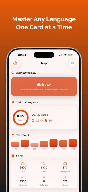 Fluego — Flashcards & Study screenshot 1