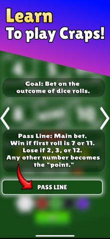 Bubble Craps Screenshot 3 of 4