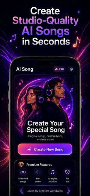 AI Music Generator: Lyric screenshot 1