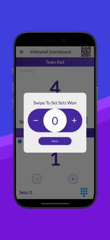 Volleyball Scorekeeper (Share) screenshot