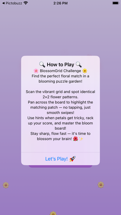BlossomGrid Screenshot