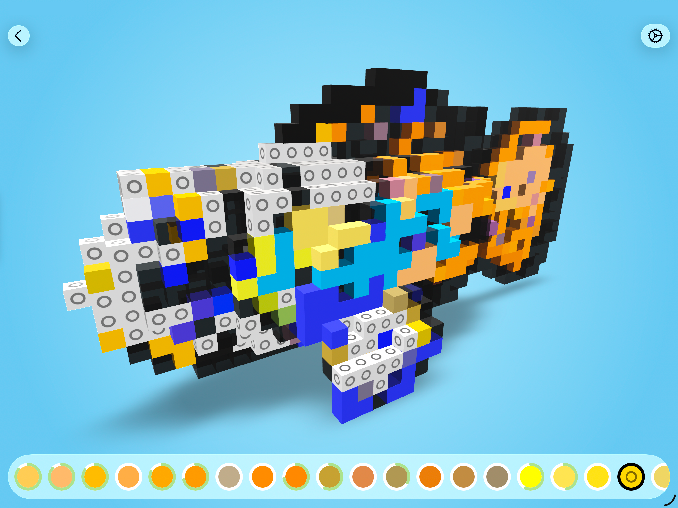 Color Voxel: 3D Pixel Art Game screenshot 8