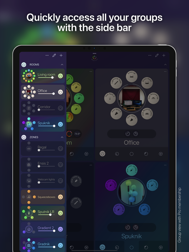 ‎iConnectHue for Philips Hue Screenshot