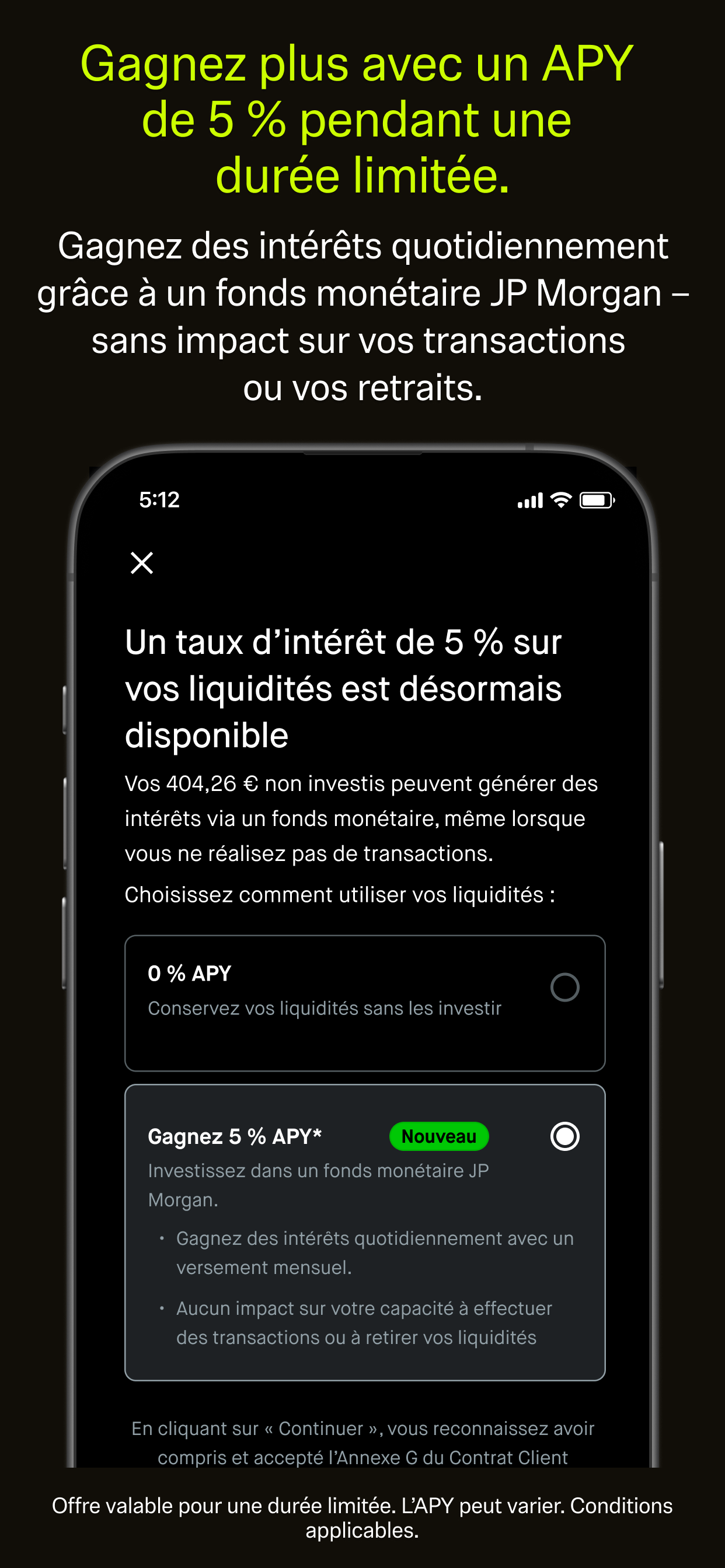 Robinhood: Achat Crypto, BTC
