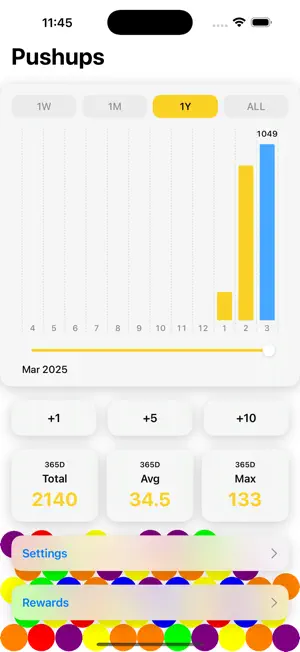 Pushups - Track Your Progress screenshot 2