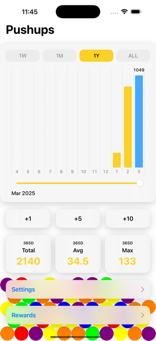 Pushups - Track Your Progress Screenshot 2 of 7