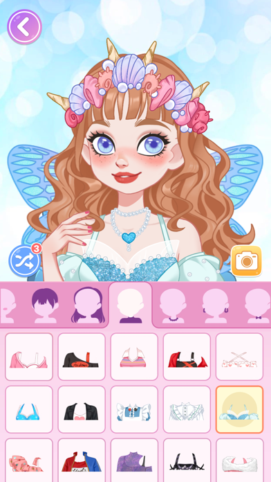 Doll Avatar Maker: Design Screenshot