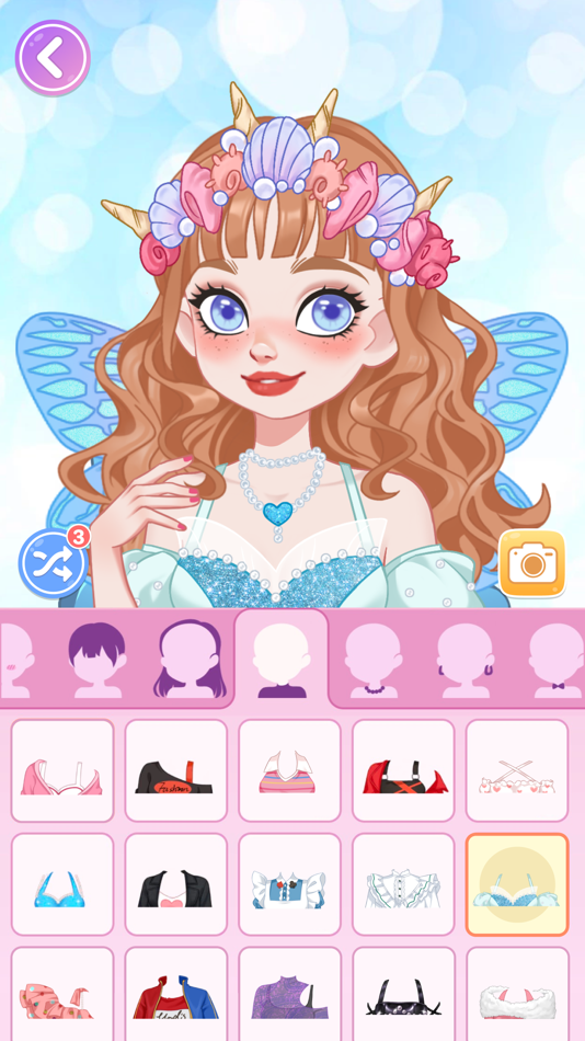 #3. Doll Avatar Maker: Design (iOS) Podle: Hugesoft Technology Co., Ltd.