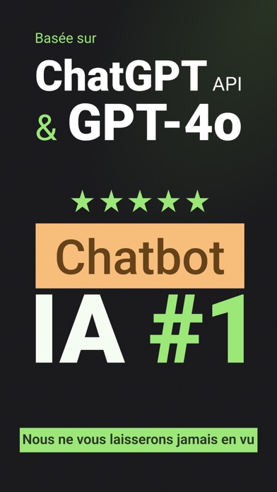 Screenshot #1 pour AI! Chatbot d'IA en Français