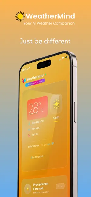 WeatherMind:AI Weather & Style screenshot 1