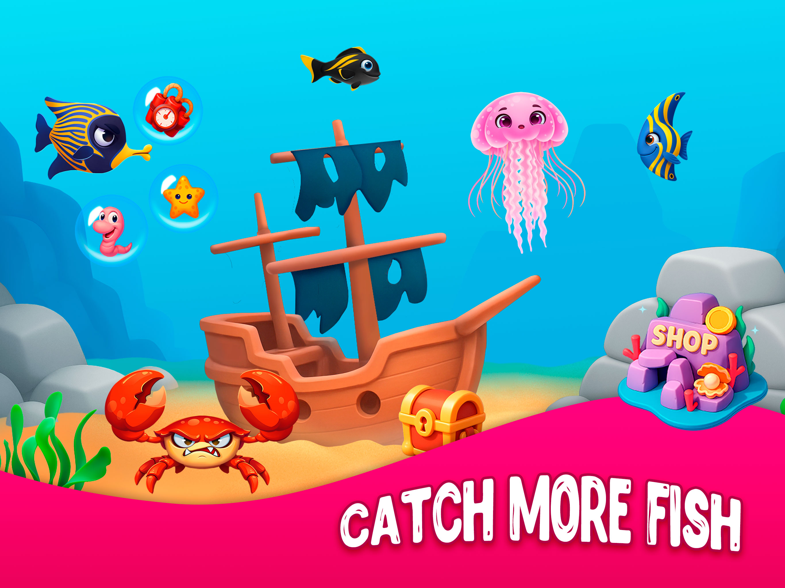 Sea Fishing - Sushi Maker Game