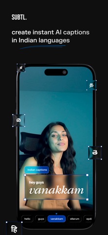 SUBTL - AI Captions Screenshot 1 of 5
