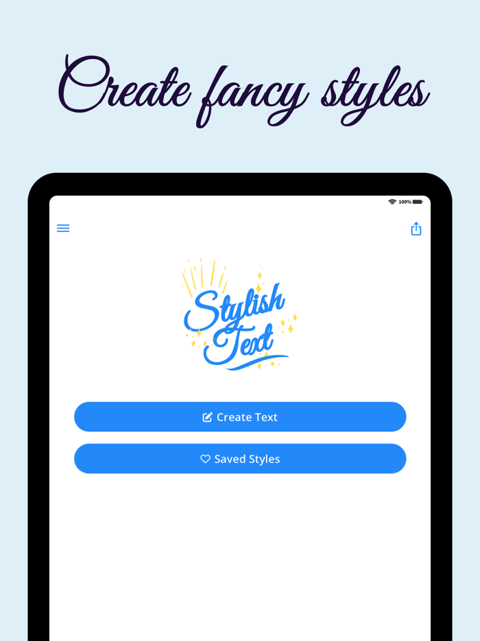 Stylish Text Font Style App