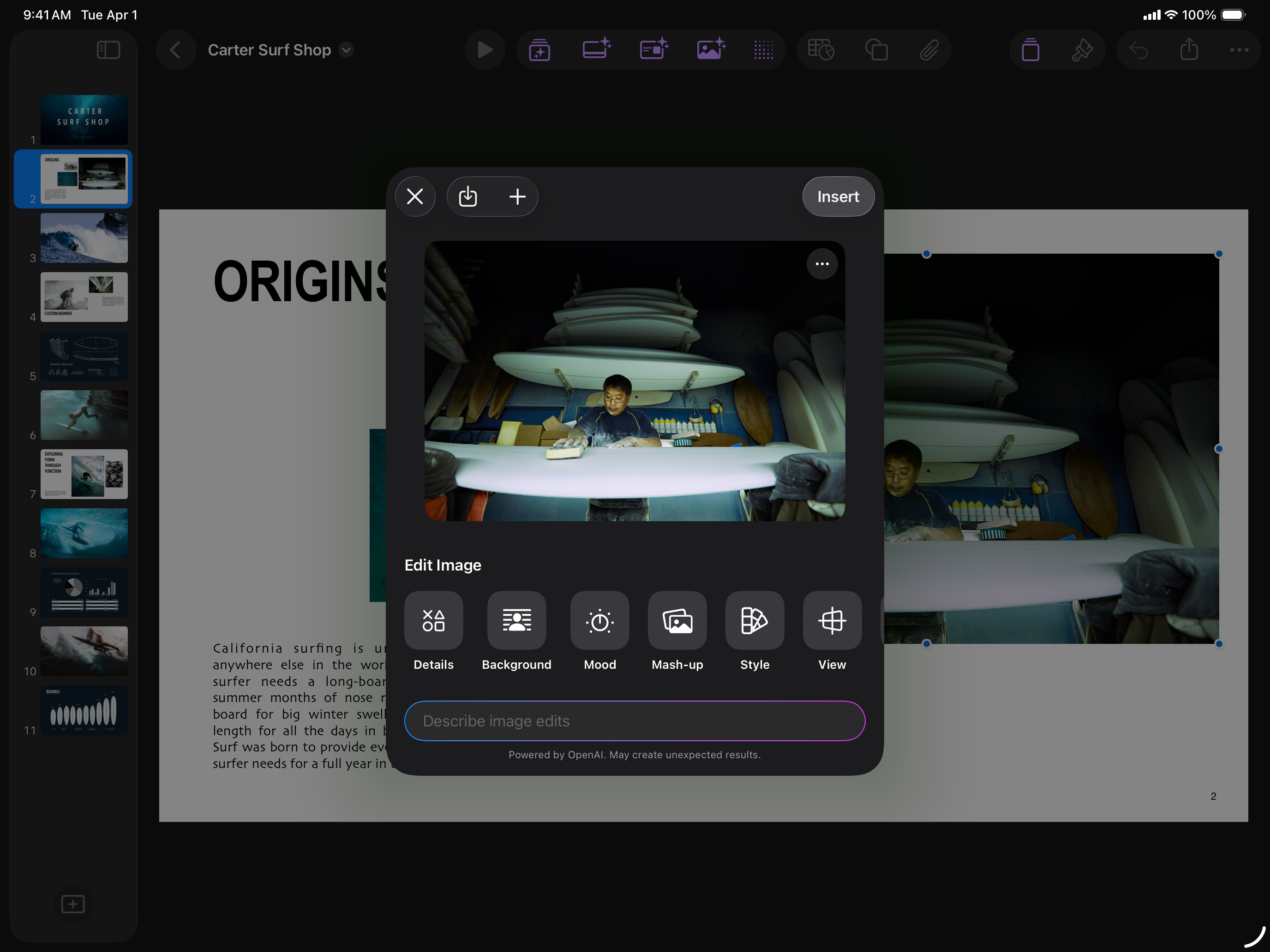 Keynote: Design Presentations