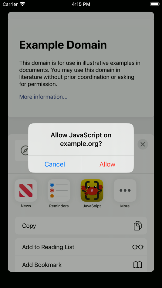 #6. JavaSnipt (macOS) بواسطة: Kyle Nazario