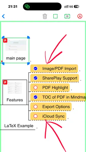 Mindo: Huge Mind Maps with AI screenshot 1