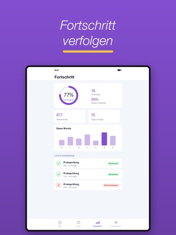 Prüfung Geprüfter Wirtschaftsi iPad screenshot