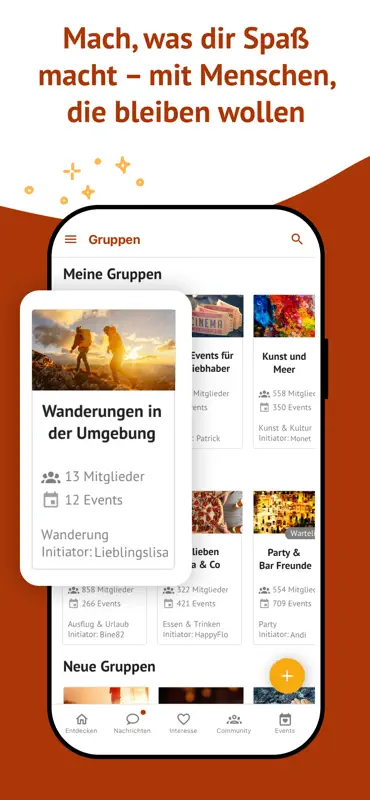 Funkenflug Dating App & Events screenshot 3 of 7