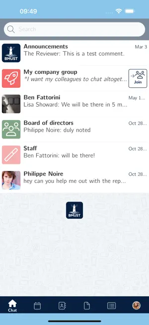 BMUST Connect screenshot 1