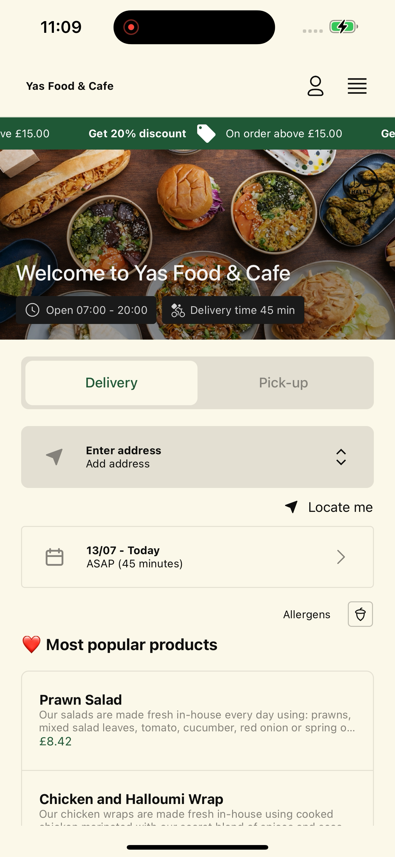 Yas Food & Cafe screenshot 6