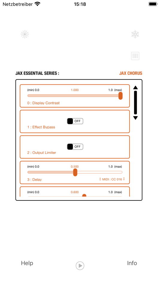 #5. JAX ESSENTIALS : Chorus (iOS) Bởi: Jens Guell