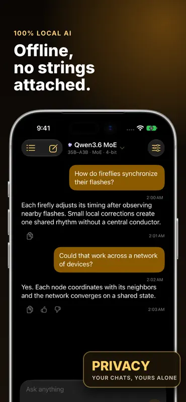 MLXHub: Local AI & LLM Server screenshot 1 of 6
