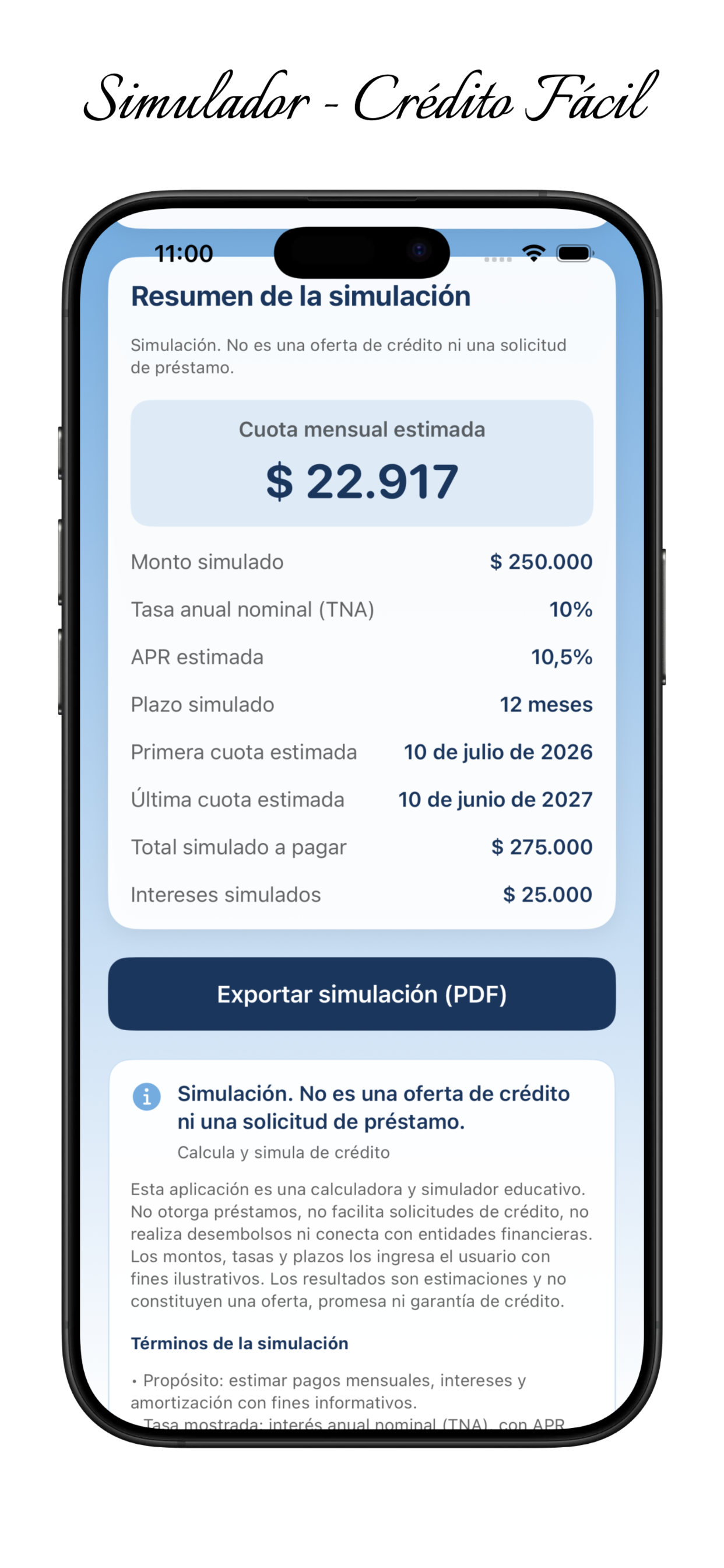 Crédito Fácil screenshot 5