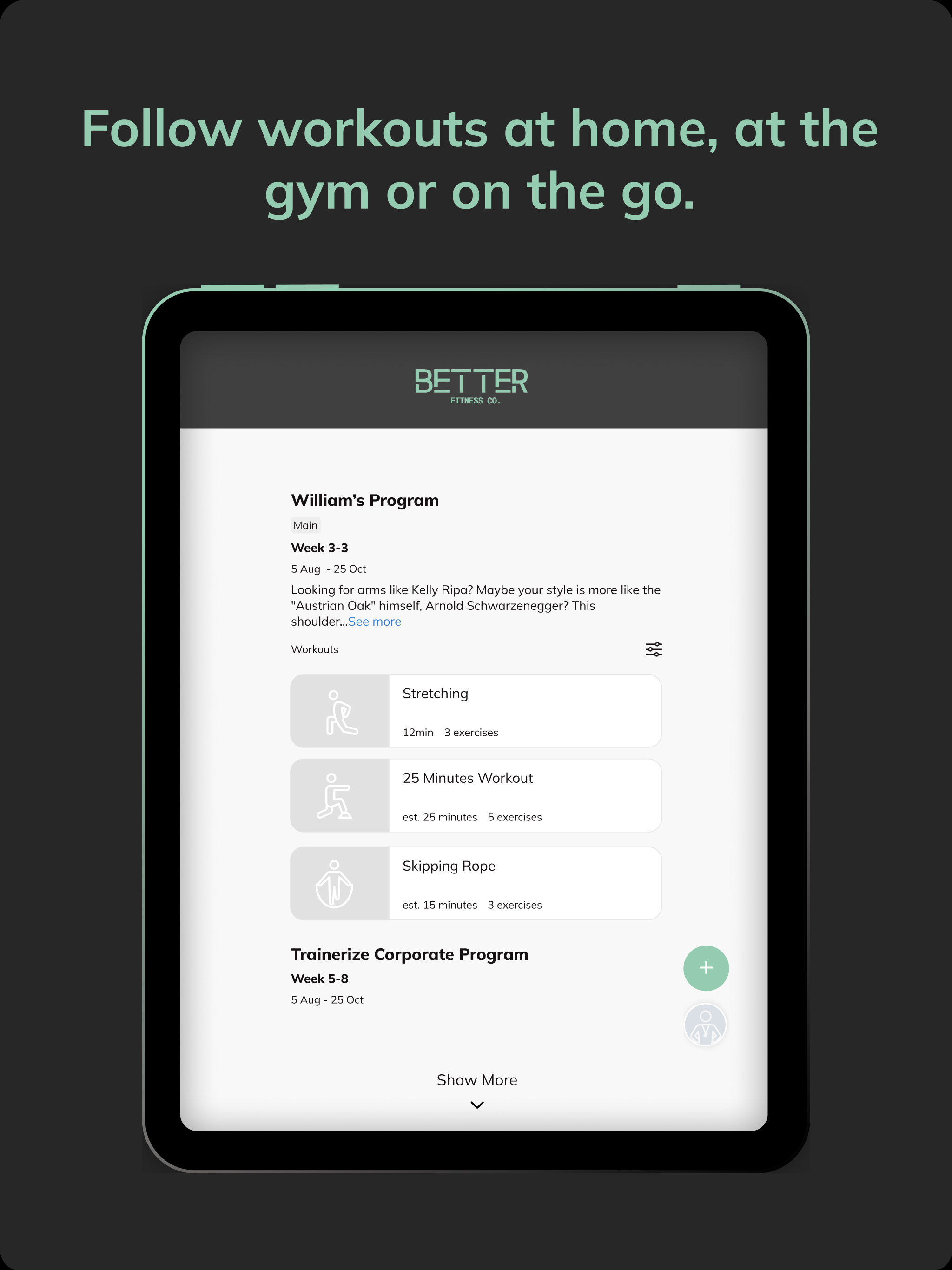 Better Fitness Online