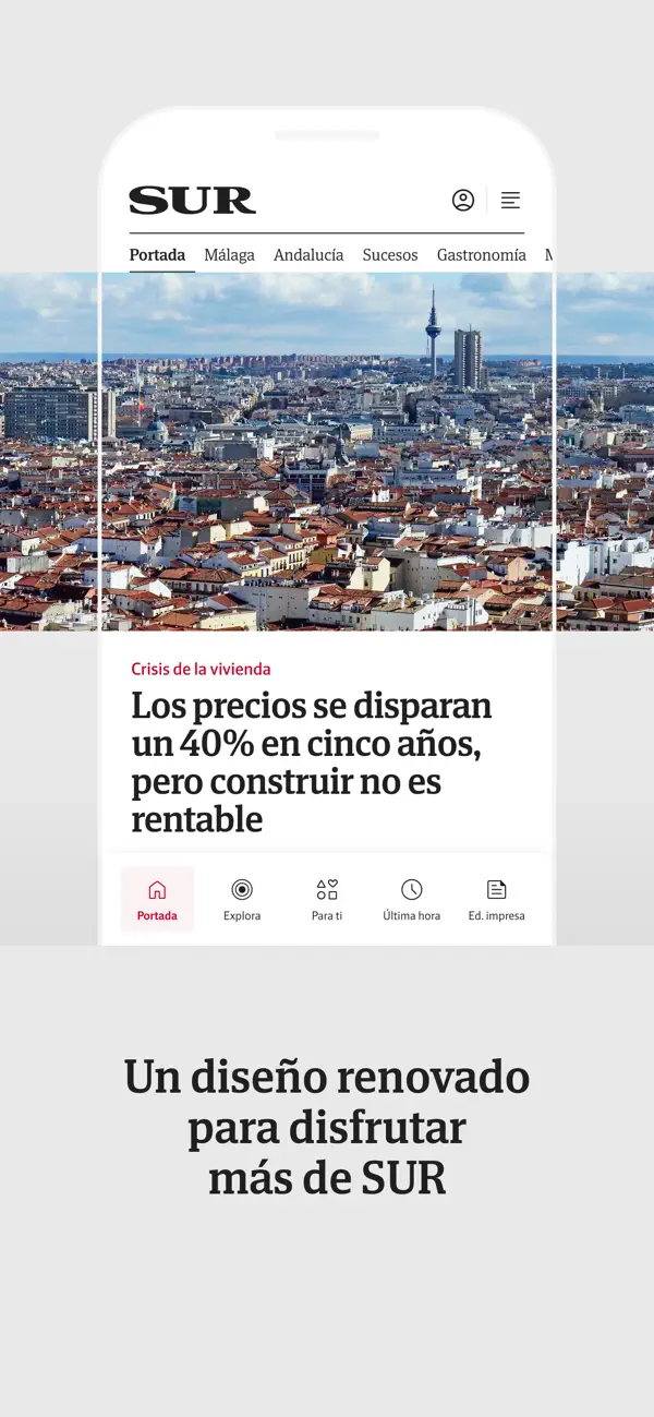 Screenshot #1 pour Diario Sur
