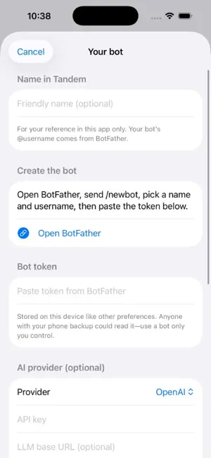 Tandem AI ChatV2 screenshot 3