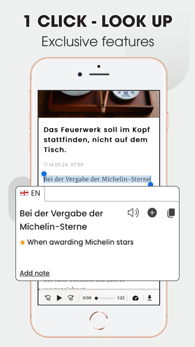 Todaii: Learn German A1-C1 iPhone screenshot 2 - Education app