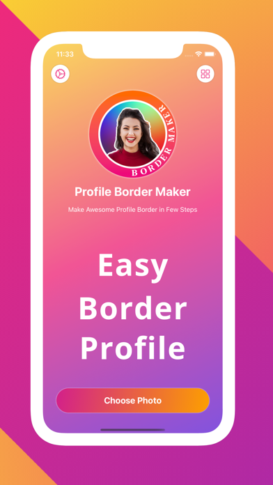 Profile Border Maker: DP Maker Screenshot 1 - AppWisp.com Profile Border Maker: DP Maker Screenshot 1 - AppWisp.com