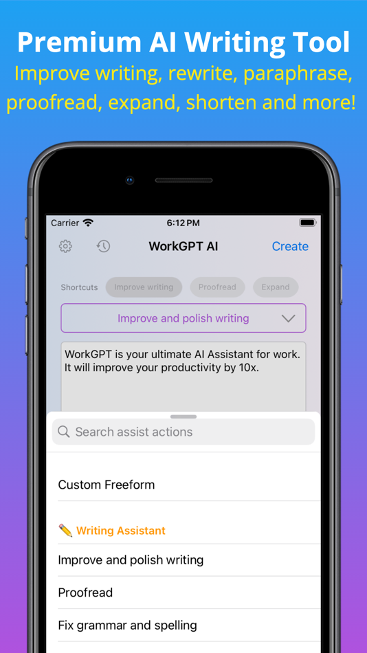 #2. WorkGPT AI Copilot (iOS) Podle: ZQ Labs, Inc.