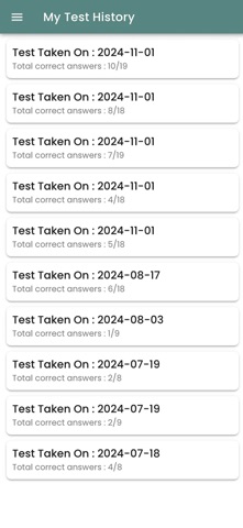 MCA Learning screenshot