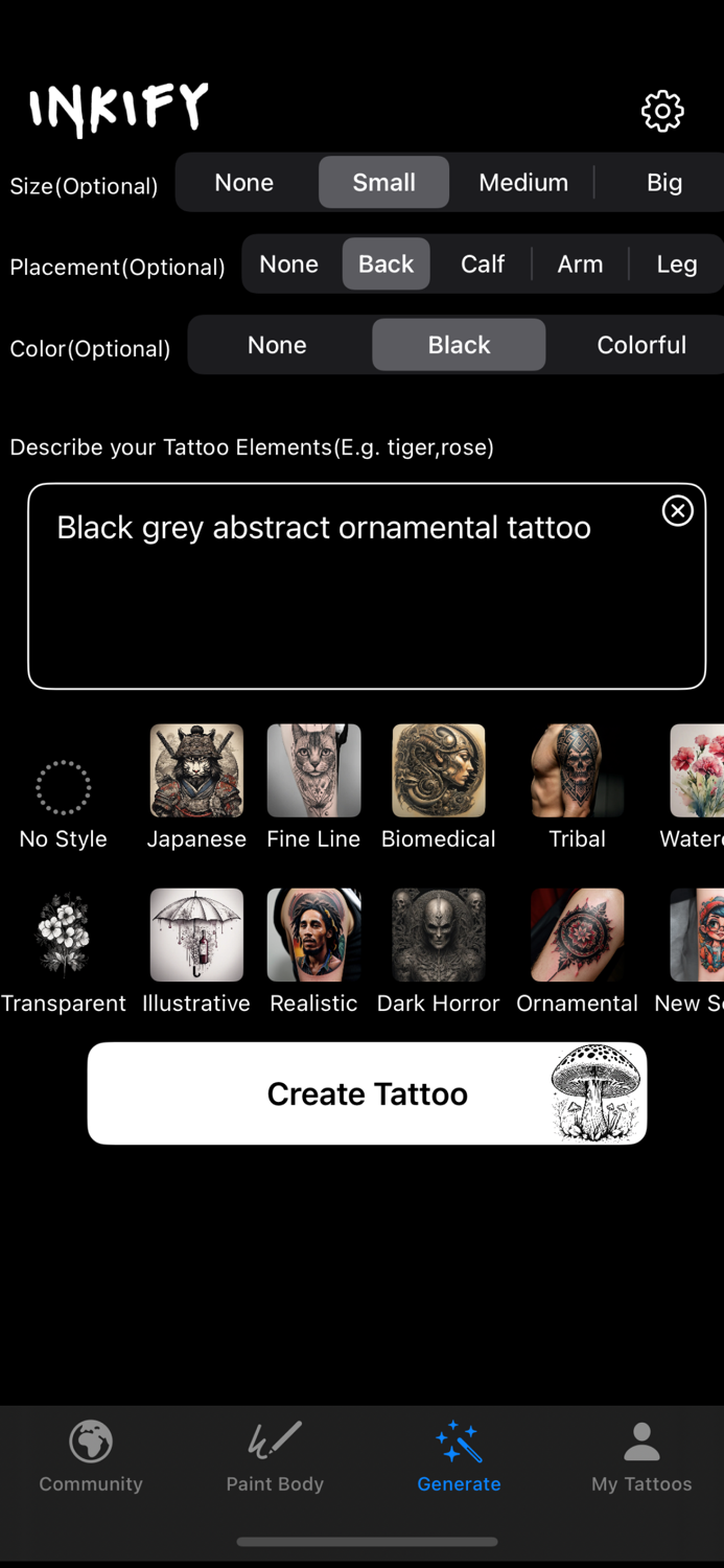 Tattoo Maker - AI Generator