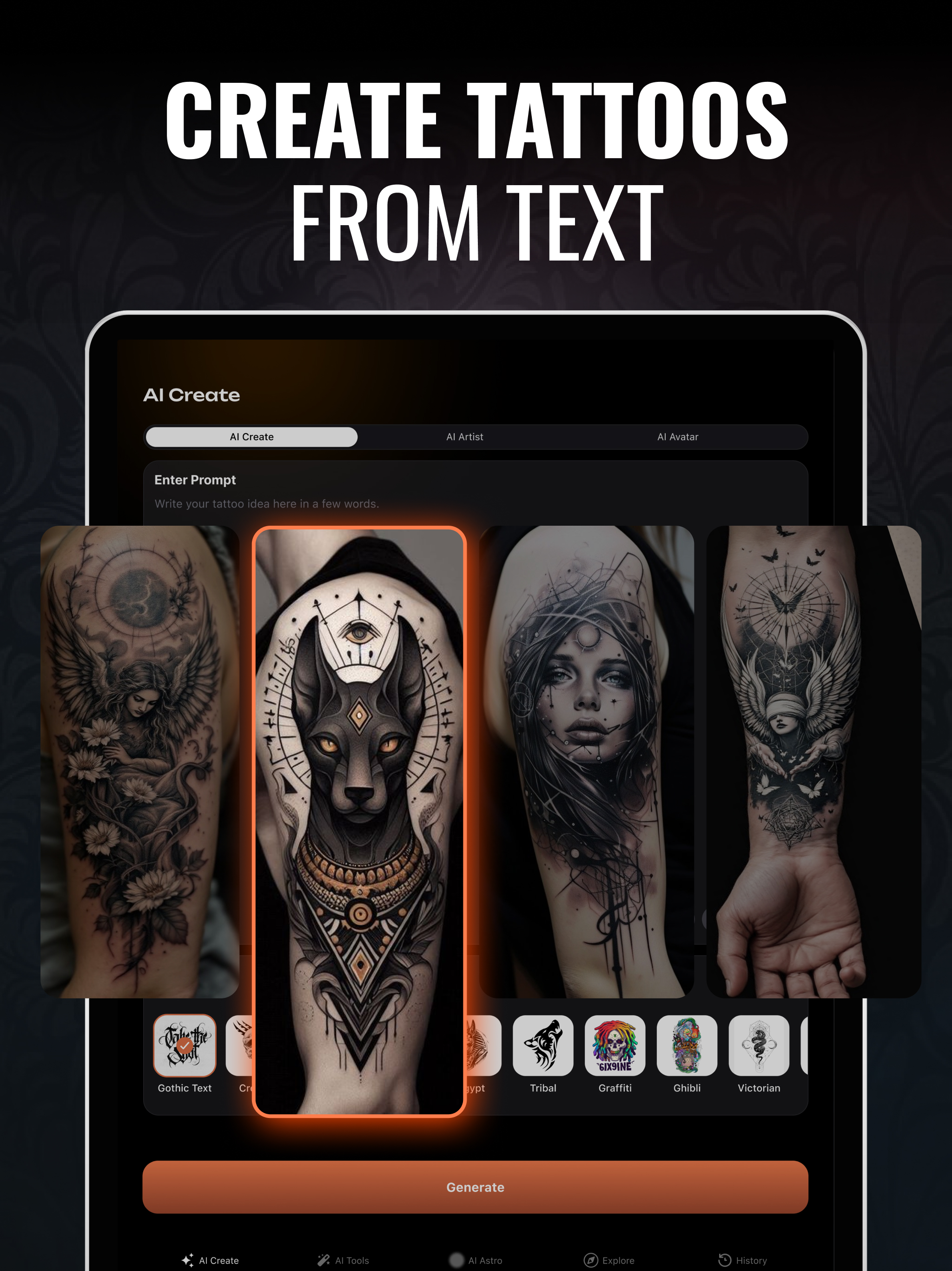 Tattoo Generator - AI Tattoo screenshot 11