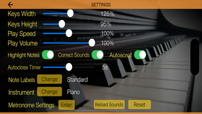 Piano Scales & Chords Pro Screenshot