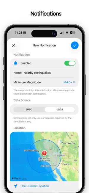 QuakeSight: Earthquake app screenshot 3