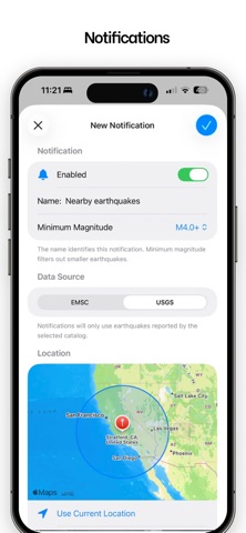 QuakeSight: Earthquake app Screenshot 3 of 7