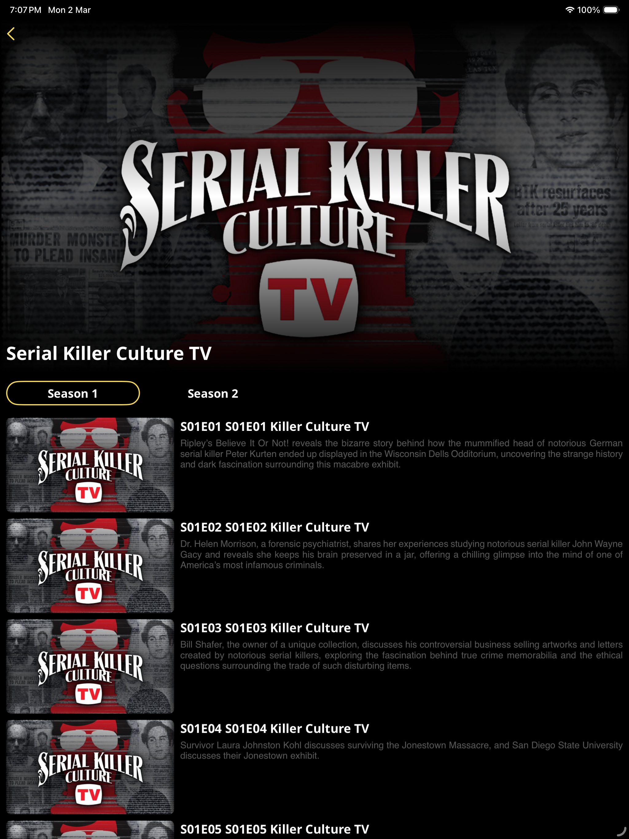 True Crime TV Channel screenshot 7