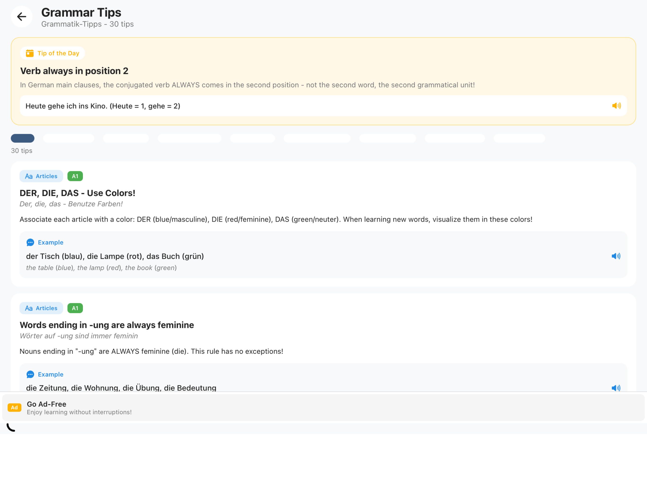 Easy Deutsch app