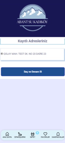 Abant Su Kadikoy screenshot