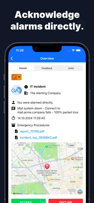 GroupAlarm.com screenshot 2