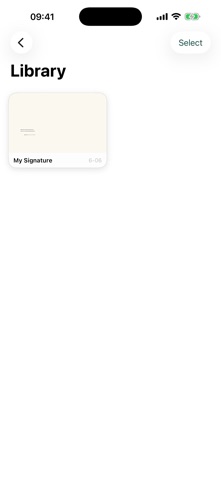 Signature - Sign & Draw iPhone screenshot