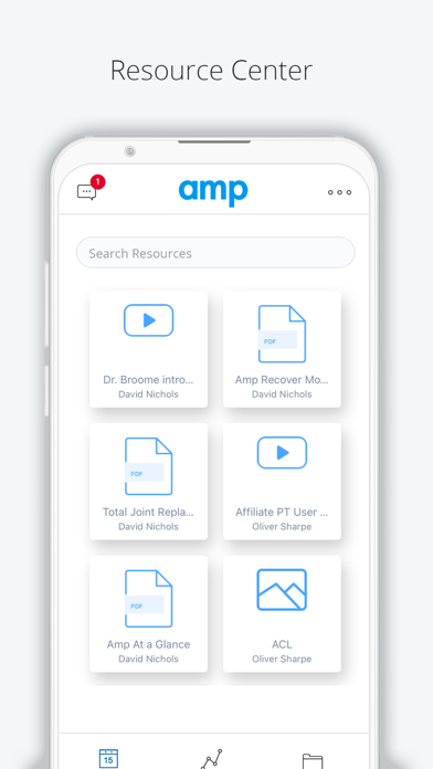 AMP Health Screenshot