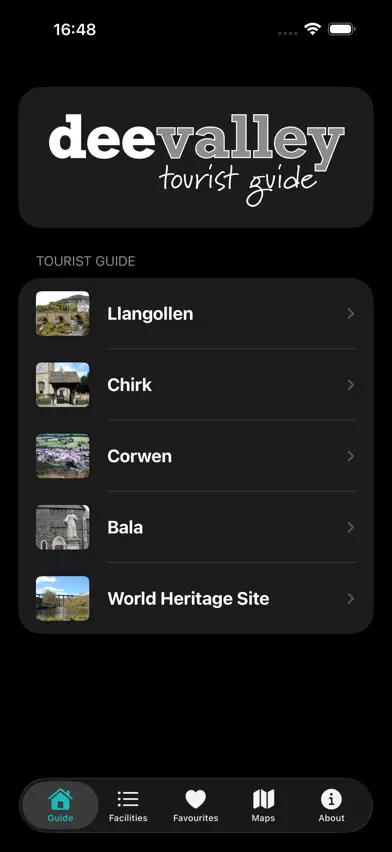 Dee Valley Tourist Guide screenshot 2