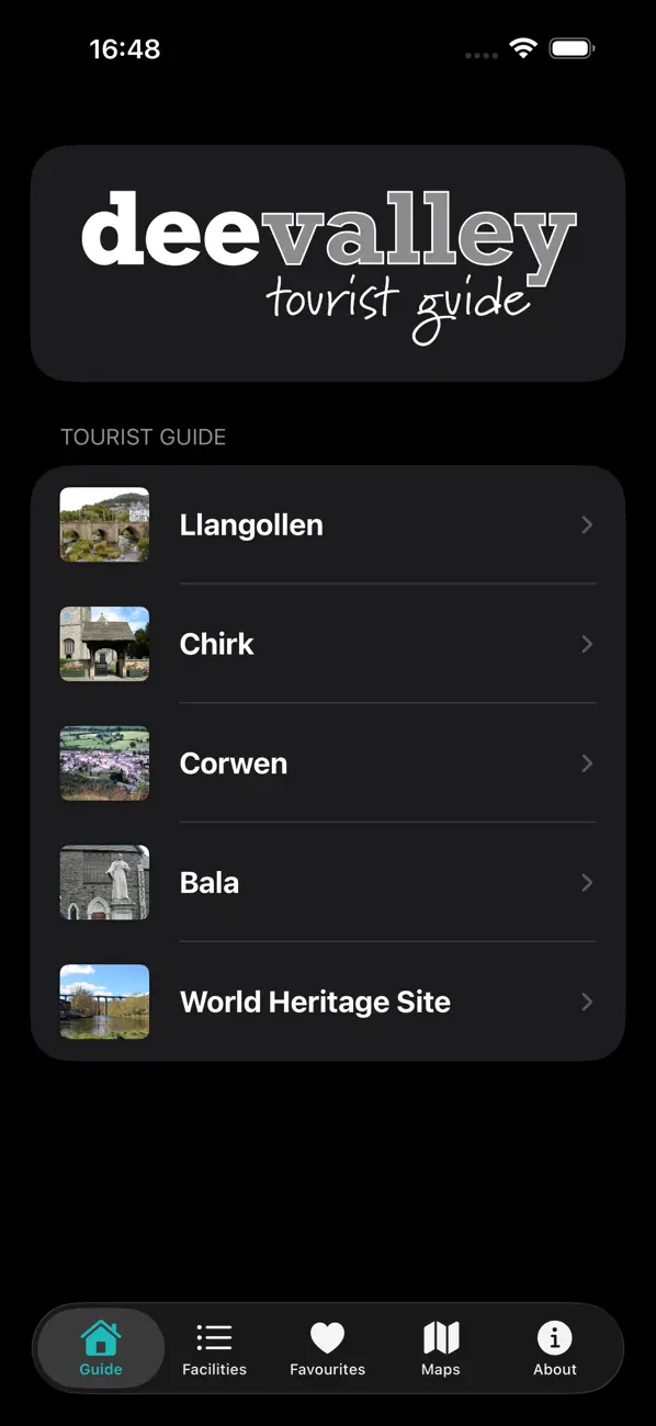 Screenshot #2 pour Dee Valley Tourist Guide