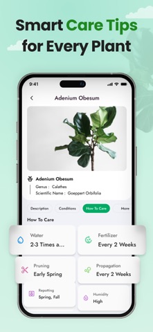 PlantMind: Plant identifier iPhone screenshot