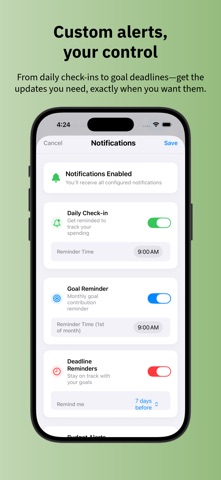 Budget Simple: Expense Tracker iPhone screenshot