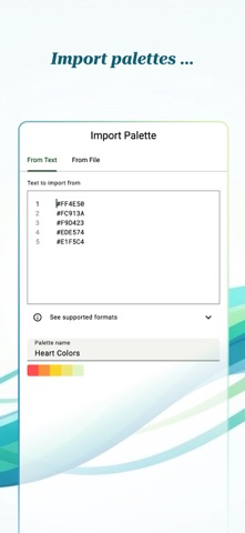 Color Palette Conversion: UPC Screenshot 1 of 10